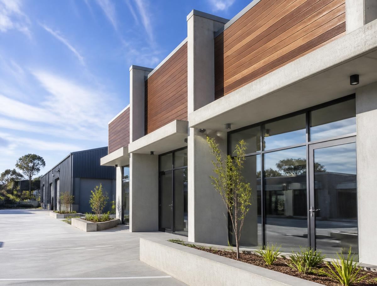 Modern Australian commercial business premises